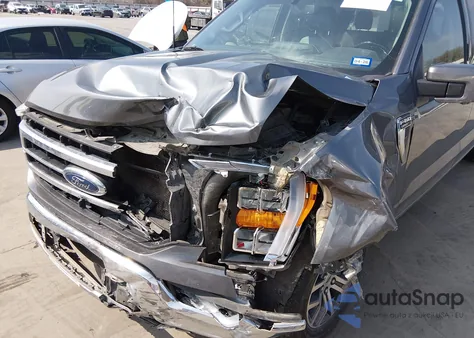 2022 Ford F-150 Lariat from USA, damaged, VIN 1FTEW1C58NFB09277